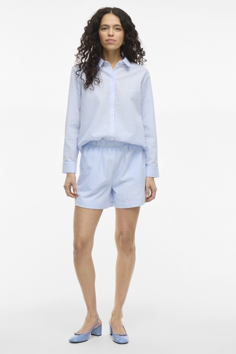 Vila vicoralina stripe l/s shirt/ln